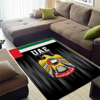United Arab Emirates Area Rug UAE Emblem Hawk of Quraish LT9 - Wonder Print Shop