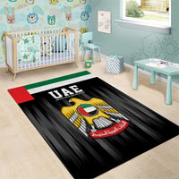 United Arab Emirates Area Rug UAE Emblem Hawk of Quraish LT9 - Wonder Print Shop
