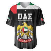 United Arab Emirates Baseball Jersey UAE Emblem Hawk of Quraish LT9 - Wonder Print Shop