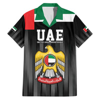 United Arab Emirates Family Matching Mermaid Dress and Hawaiian Shirt UAE Emblem Hawk of Quraish LT9 - Wonder Print Shop