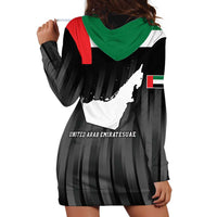 United Arab Emirates Hoodie Dress UAE Emblem Hawk of Quraish - Wonder Print Shop