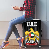 United Arab Emirates Luggage Cover UAE Emblem Hawk of Quraish - Wonder Print Shop