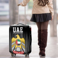 United Arab Emirates Luggage Cover UAE Emblem Hawk of Quraish - Wonder Print Shop