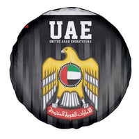 United Arab Emirates Spare Tire Cover UAE Emblem Hawk of Quraish - Wonder Print Shop