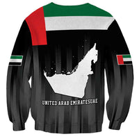 United Arab Emirates Sweatshirt UAE Emblem Hawk of Quraish - Wonder Print Shop