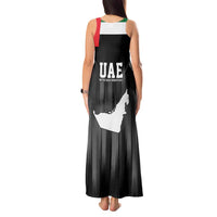 United Arab Emirates Tank Maxi Dress UAE Emblem Hawk of Quraish - Wonder Print Shop