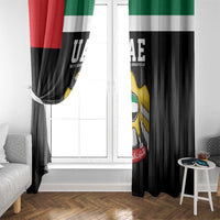 United Arab Emirates Window Curtain UAE Emblem Hawk of Quraish - Wonder Print Shop