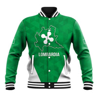 Personalized Italy Lombardy Baseball Jacket Inspiration Flags Style