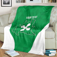 Personalized Italy Lombardy Blanket Inspiration Flags Style