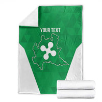 Personalized Italy Lombardy Blanket Inspiration Flags Style