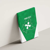 Personalized Italy Lombardy Canvas Wall Art Inspiration Flags Style