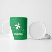 Personalized Italy Lombardy Ceramic Mug Inspiration Flags Style - Wonder Print Shop