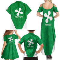 Personalized Italy Lombardy Family Matching Summer Maxi Dress and Hawaiian Shirt Inspiration Flags Style