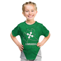 Personalized Italy Lombardy Kid T Shirt Inspiration Flags Style