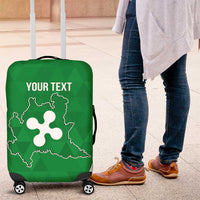 Personalized Italy Lombardy Luggage Cover Inspiration Flags Style
