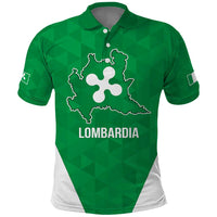 Personalized Italy Lombardy Polo Shirt Inspiration Flags Style