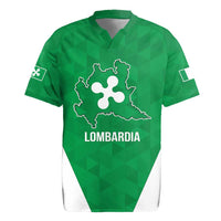 Personalized Italy Lombardy Rugby Jersey Inspiration Flags Style