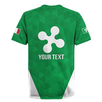 Personalized Italy Lombardy Rugby Jersey Inspiration Flags Style