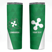 Personalized Italy Lombardy Skinny Tumbler Inspiration Flags Style