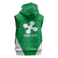 Personalized Italy Lombardy Sleeveless Zip Hoodie Inspiration Flags Style - Wonder Print Shop