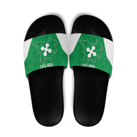 Personalized Italy Lombardy Slide Sandals Inspiration Flags Style - Wonder Print Shop