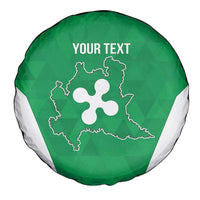 Personalized Italy Lombardy Spare Tire Cover Inspiration Flags Style