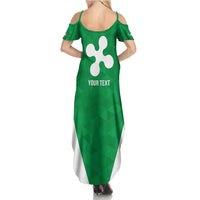 Personalized Italy Lombardy Summer Maxi Dress Inspiration Flags Style