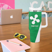 Personalized Italy Lombardy Tumbler With Handle Inspiration Flags Style