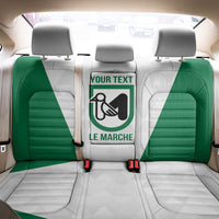 Personalized Italy Marche Back Car Seat Cover Inspiration Flags Style