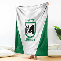 Personalized Italy Marche Blanket Inspiration Flags Style