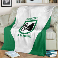 Personalized Italy Marche Blanket Inspiration Flags Style