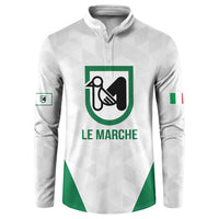 Personalized Italy Marche Button Sweatshirt Inspiration Flags Style