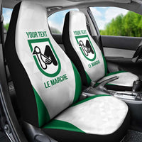 Personalized Italy Marche Car Seat Cover Inspiration Flags Style