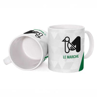Personalized Italy Marche Ceramic Mug Inspiration Flags Style - Wonder Print Shop