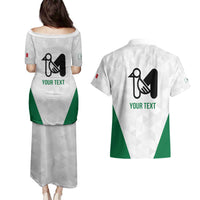 Personalized Italy Marche Couples Matching Puletasi and Hawaiian Shirt Inspiration Flags Style