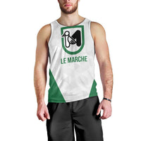 Personalized Italy Marche Men Tank Top Inspiration Flags Style