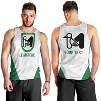 Personalized Italy Marche Men Tank Top Inspiration Flags Style