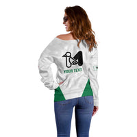 Personalized Italy Marche Off Shoulder Sweater Inspiration Flags Style