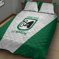 Personalized Italy Marche Quilt Bed Set Inspiration Flags Style