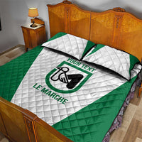 Personalized Italy Marche Quilt Bed Set Inspiration Flags Style