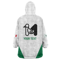 Personalized Italy Marche Wearable Blanket Hoodie Inspiration Flags Style