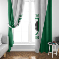 Personalized Italy Marche Window Curtain Inspiration Flags Style