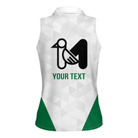 Personalized Italy Marche Women Sleeveless Polo Shirt Inspiration Flags Style