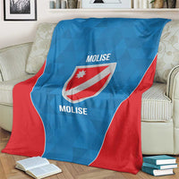 Personalized Italy Molise Blanket Inspiration Flags Style
