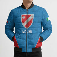 Personalized Italy Molise Bomber Puffer Jacket Inspiration Flags Style - Wonder Print Shop