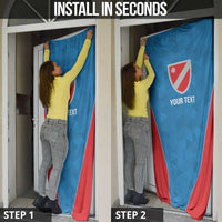 Personalized Italy Molise Door Cover Inspiration Flags Style - Wonder Print Shop