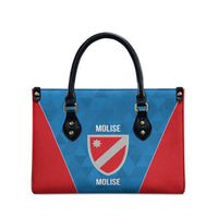 Personalized Italy Molise Leather Bag Inspiration Flags Style - Wonder Print Shop