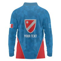 Personalized Italy Molise Long Sleeve Polo Shirt Inspiration Flags Style