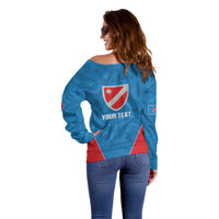 Personalized Italy Molise Off Shoulder Sweater Inspiration Flags Style
