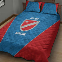 Personalized Italy Molise Quilt Bed Set Inspiration Flags Style